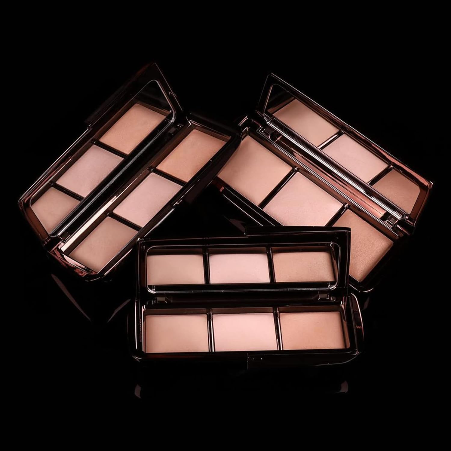 Hourglass Ambient Lighting Palette. Three-Shade Highlighting Palette for Your Best Complexion.Cruelty-Free and Vegan